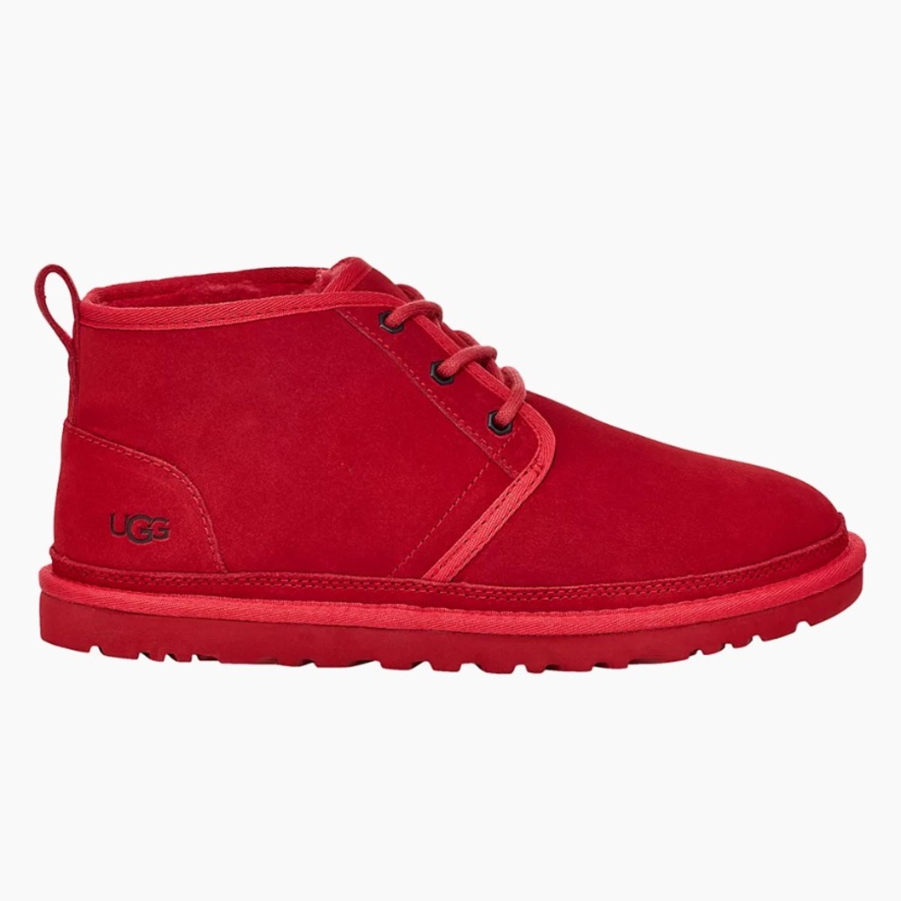 Mens UGG® Neumel Chukka Boot - Samba Red size 10 - Picture 2 of 3